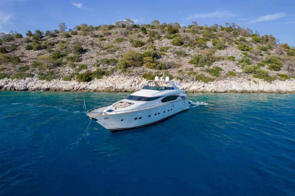 Cookie Yacht- Private yacht charters in Greece, Mediterranean. Luxury yacht charters in Greek islands with crew. Motor yacht charters, Greece.