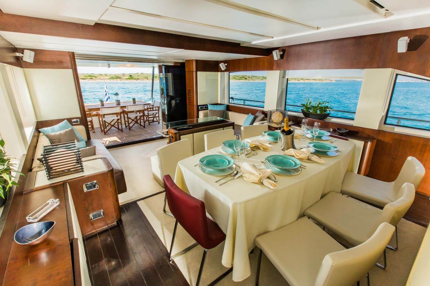 Yacht charters, Greece. Luxury yacht charter with crew, greek islands.